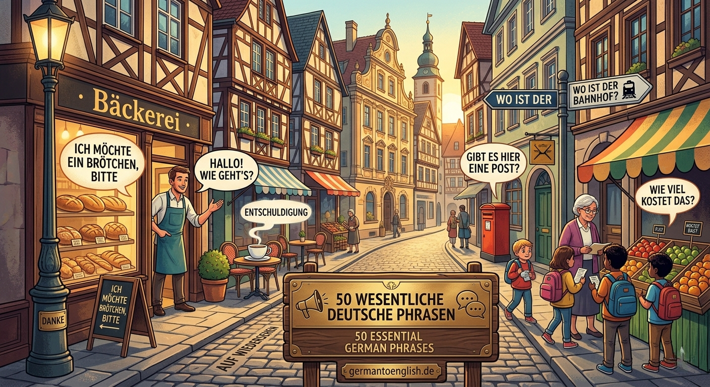 50 Essential German Phrases for Daily Life in Germany