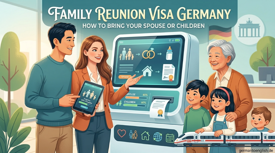 Family Reunion Visa Germany: How to Bring Your Spouse or Children