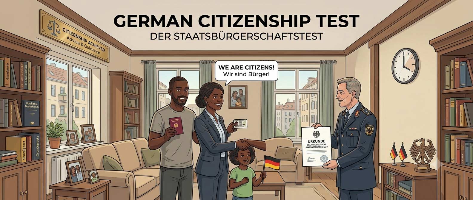 German Citizenship Test (Einbürgerungstest): Questions, Passing Score & Preparation Guide