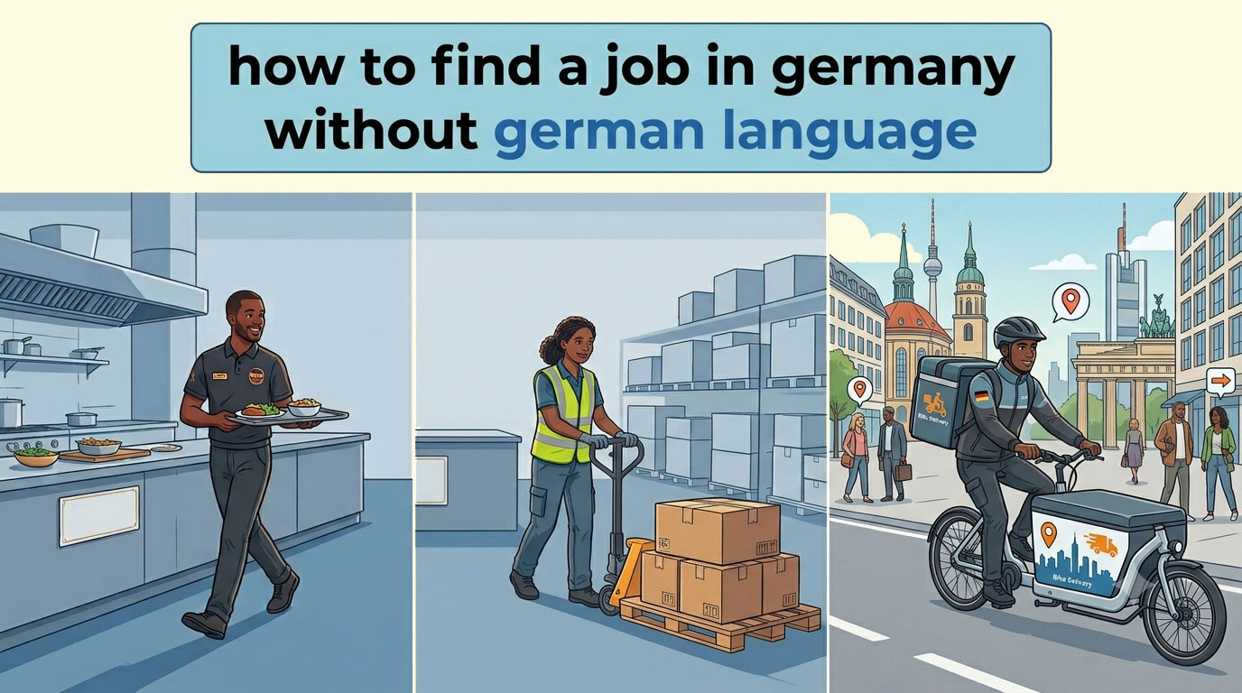 How to Find a Job in Germany Without German Language