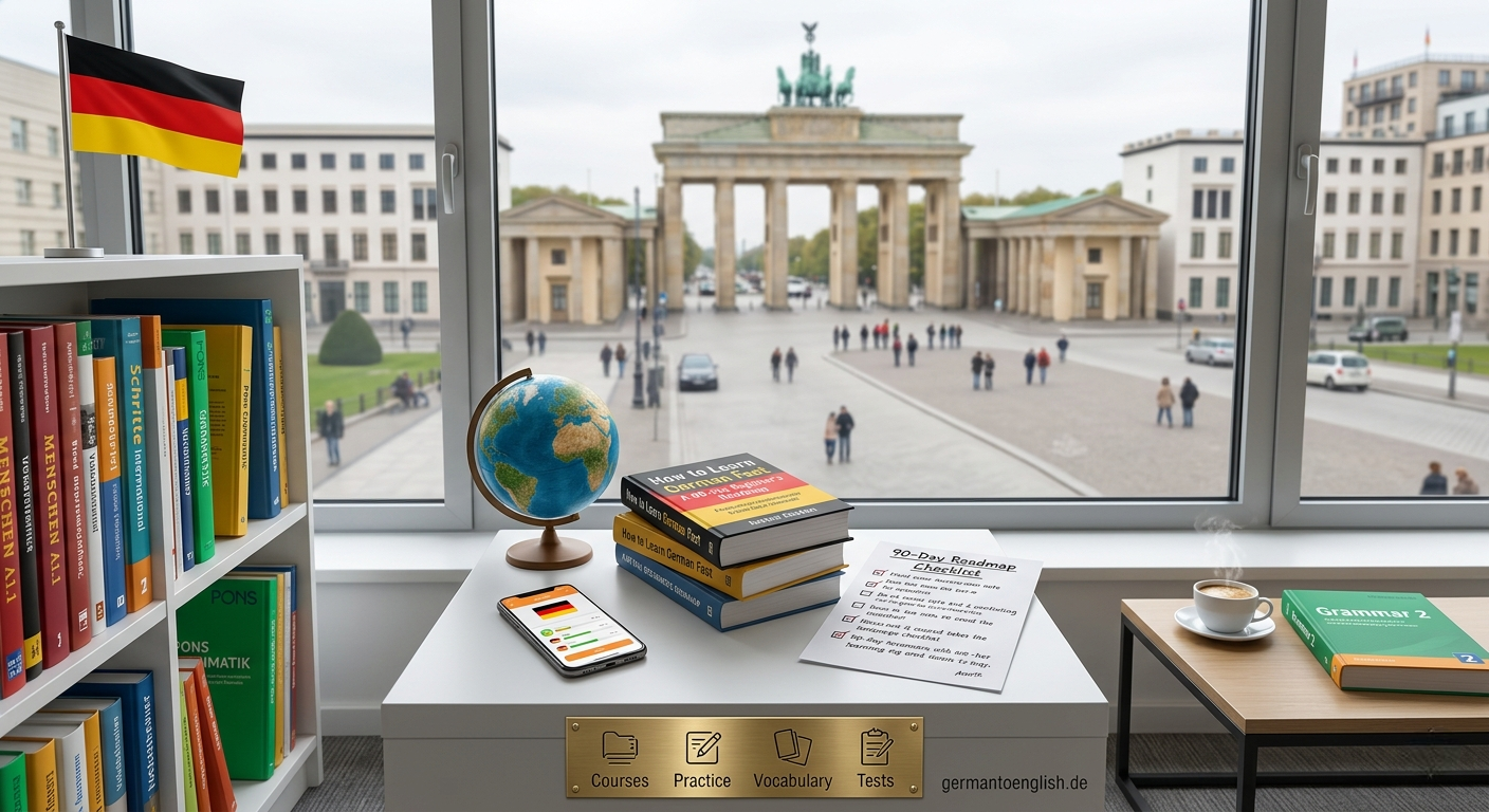 How to Learn German Fast: A 90-Day Beginner's Roadmap