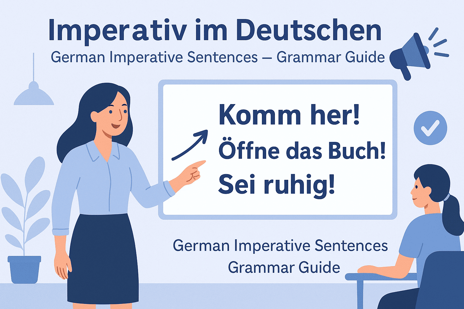 German Imperative Sentences: Complete Guide to Commands and Requests