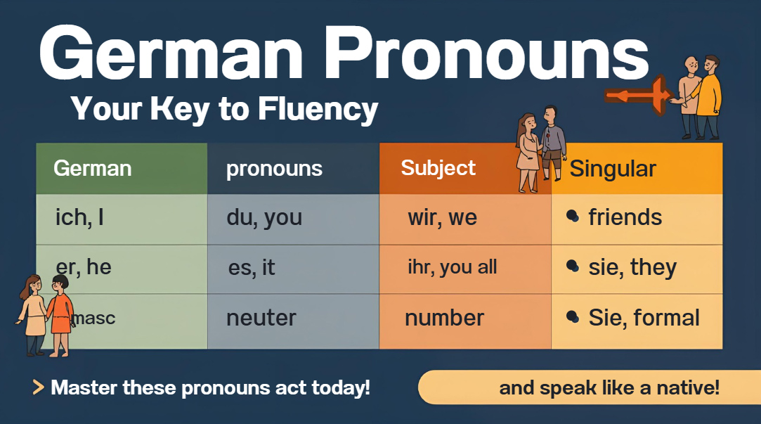 German Pronouns Explained – Personal, Possessive, Reflexive and More