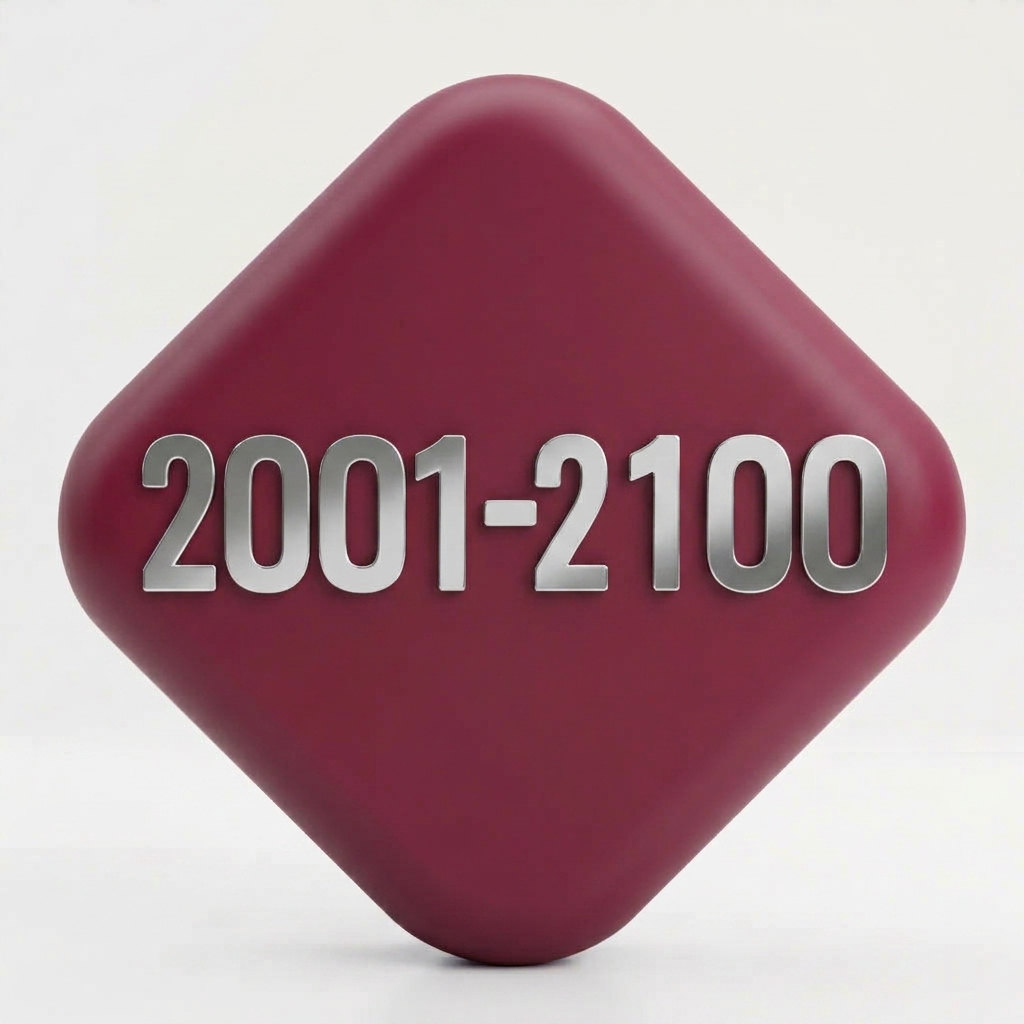 German numbers 2001–2100