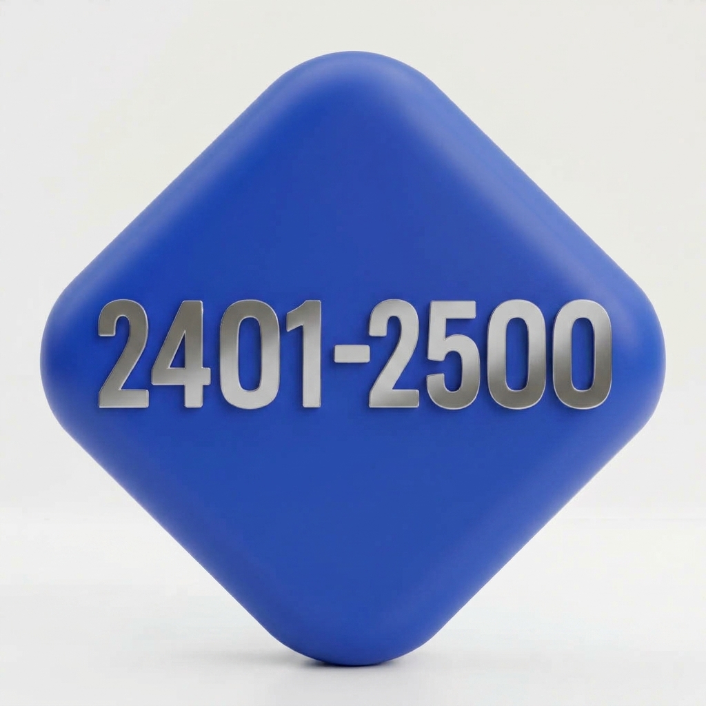 German numbers 2401–2500