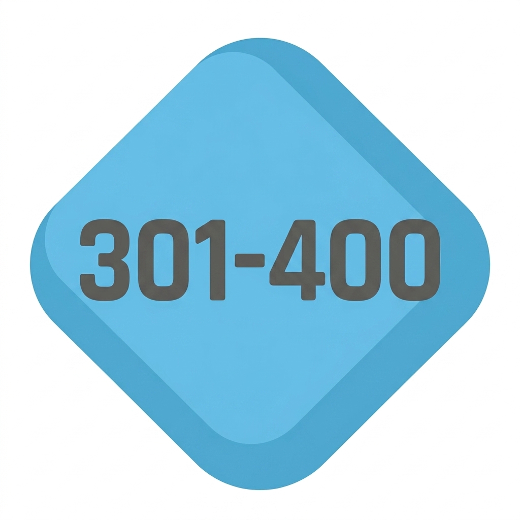 German numbers 301–400
