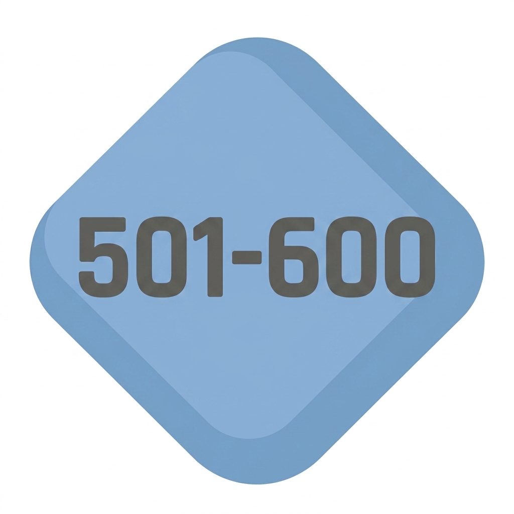 German numbers 501–600